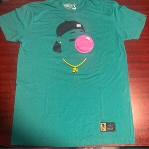 Baseballism Men’s Green Ken Griffey Jr Short Sleeve Graphic T-Shirt Size Large